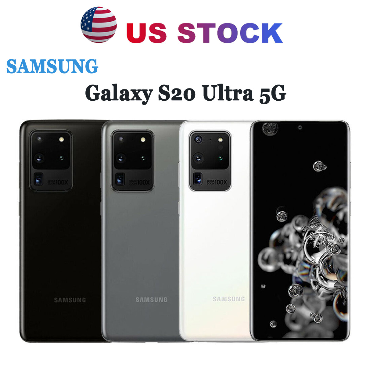 Samsung Galaxy S20 Ultra 5G - 128 GB - Cloud White (Unlocked