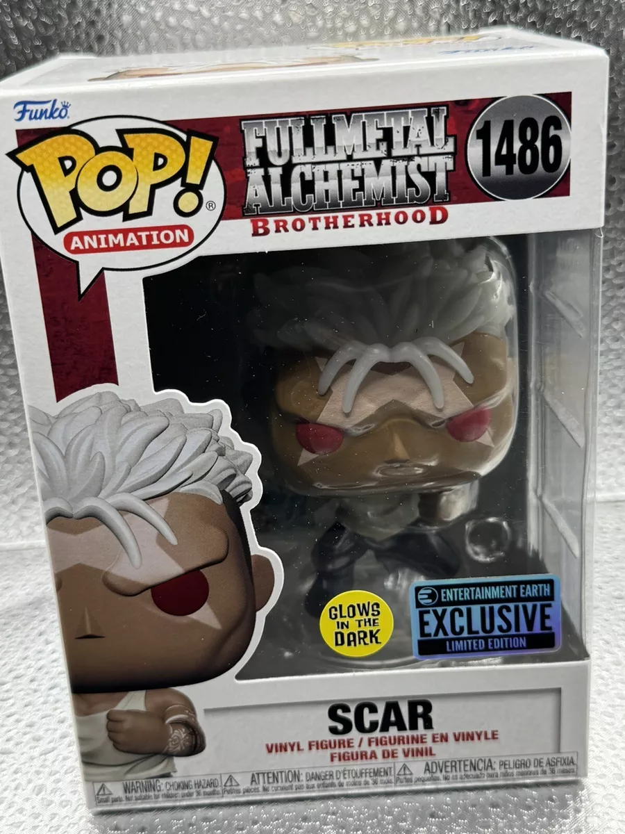 Funko Fullmetal Alchemist Brotherhood Exclusive POP Scar Glow Figure