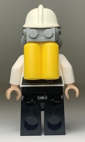 Lego sh320 SECURITY GUARD (Fire Helmet) Batman Movie Minifigure FAST SHIPPING!