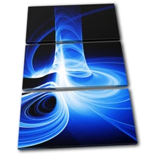 Funky Design Modern Contemporary Abstract TREBLE CANVAS WALL ART Picture Print