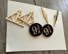 NWT Harry Potter Earring Set Of 3 Pairs For Women
