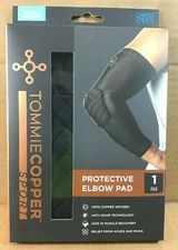 Tommie Copper Protective Elbow Pad Small / Medium Black New - D19 