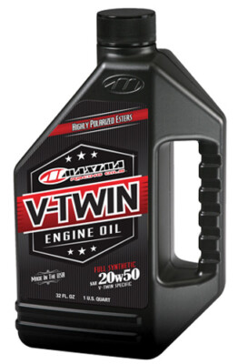 MAXIMA 20W-50 Harley-Davidson V-Twin FULL-Synthetic 4T 4-Stroke Engine Oil