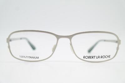 Glasses Robert la Roche RLR 346T TITANIUM Silver Oval Eyeglass Frame New