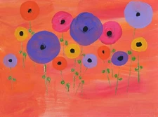 ABSTRACT 2019-29 Collectible ORIGINAL Acrylic Painting by Artist Benita Blair