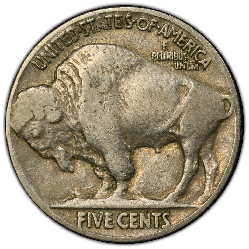 1935 Buffalo Nickel Stunning Details PCGS F15 - Image 3 of 4