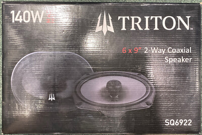 Triton Audio SQ6922  6x9'' Coaxial 2-Way Woofer, 4-Ohm, 140W BRAND NEW IN BOX