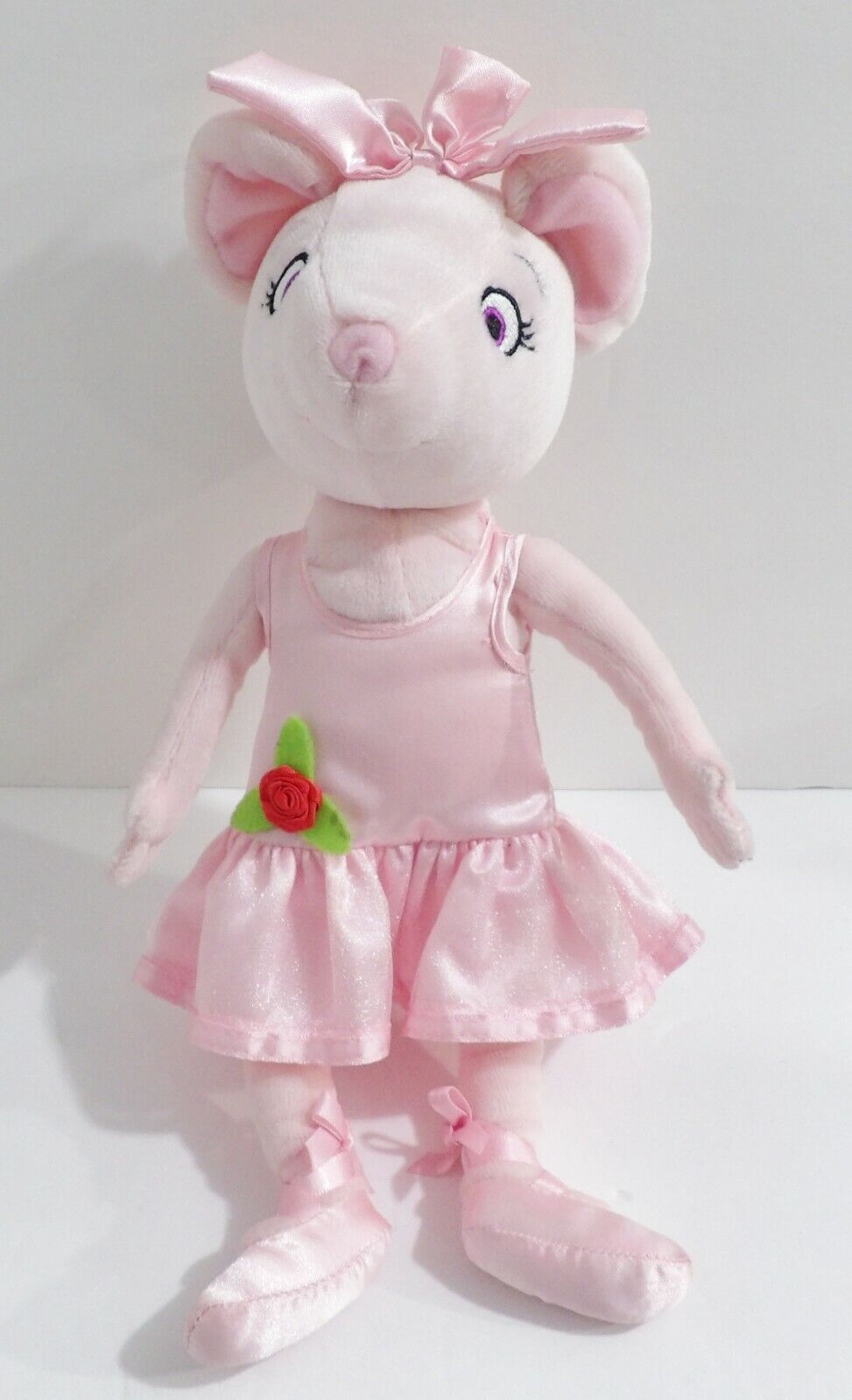 12" Madame Alexander Plush Pink Angelina Ballerina Mouse Toy Animal C32