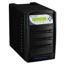 1-2 Network DVD CD Disc Duplicator Copier USB 3.0  320GB HDD SHARKNET-2T-DVD-BK