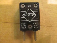 FT243 7091.7 KC kHz 40 meter Ham Radio crystal 40m CW vintage TESTED