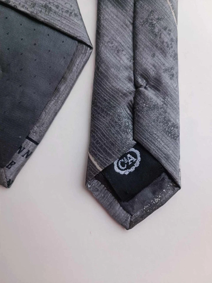 CRAVATTA "CANDA FOR C&A" VINTAGE SOIE REINE SEIDE SEDA UOMO KRAWATTE CORBATA - Imagen 4 de 4