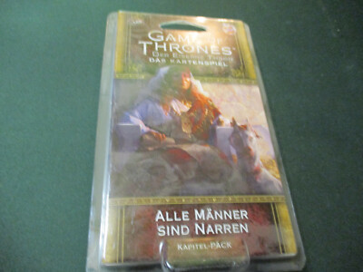 ALLE MÄNNER SIND NARREN GAME OF THRONES DAS KARTENSPIEL KAPITEL PACK OVP