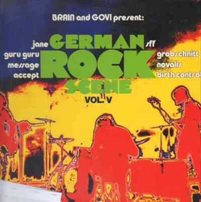LP Jane, Guru Guru, Grobschnitt German Rock Scene Vol. V KRAUT