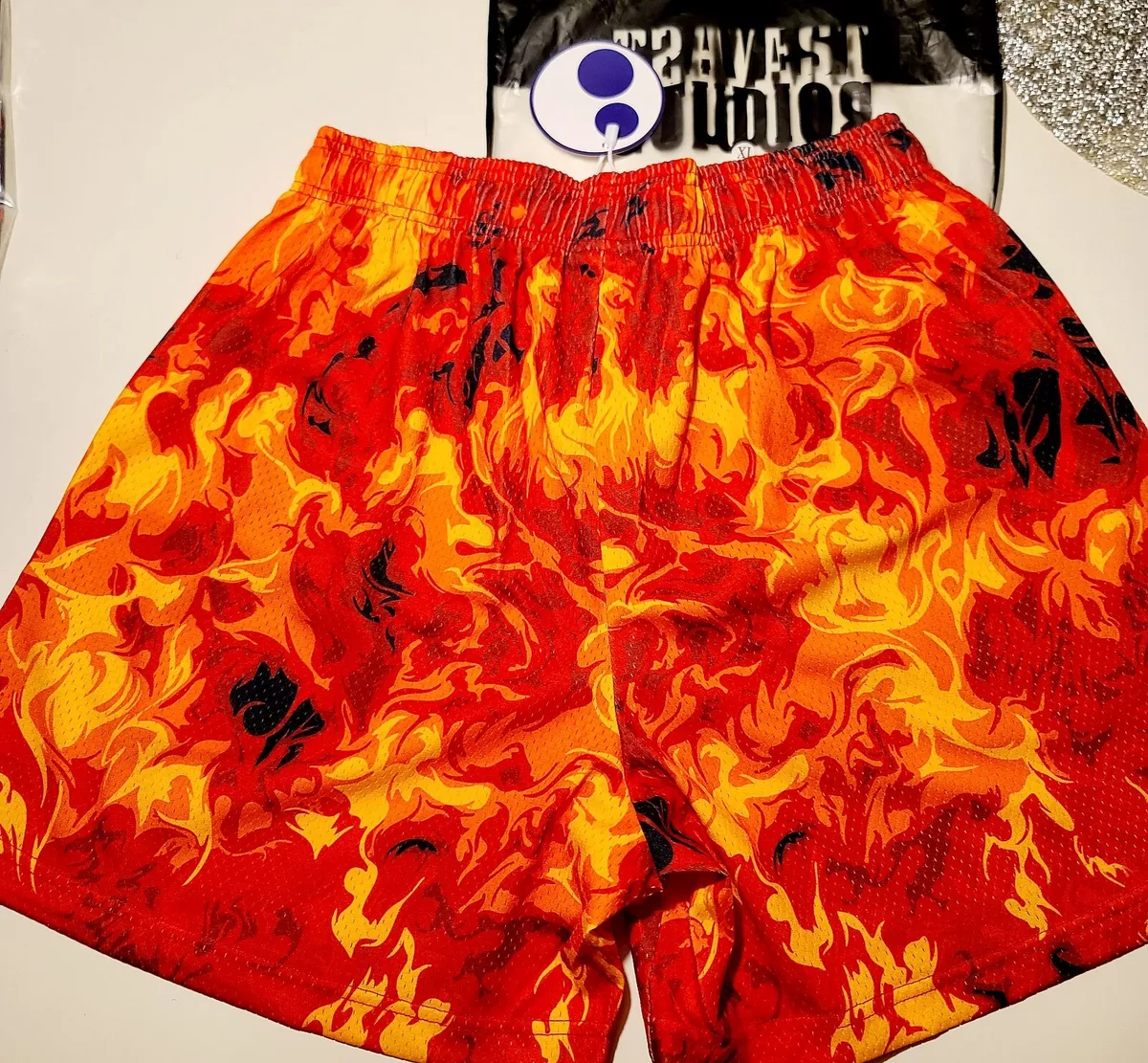 Bravest Studios LV Print Shorts Large