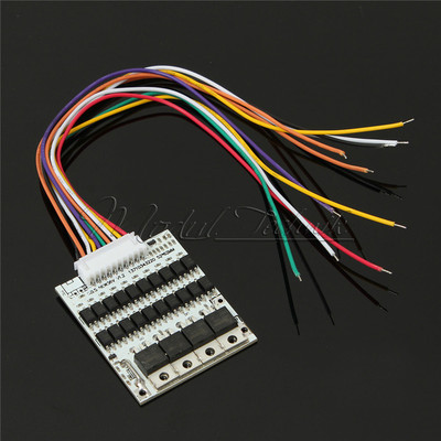Max 40A Battery Balance Protection BMS PCB Board For 36V 10S 10Packs Li-ion Cell