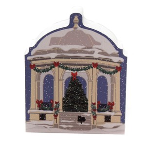 Cats Meow Village SALEM COMMONS BANDSTAND Wood Salem 