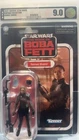 2022 STAR WARS VINTAGE COLLECTION FENNEC SHAND VC221 AFA 9.0 Graded NEW MOC