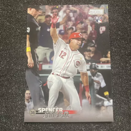Spencer Steer (RC) 2023 Topps Stadium Club - #213