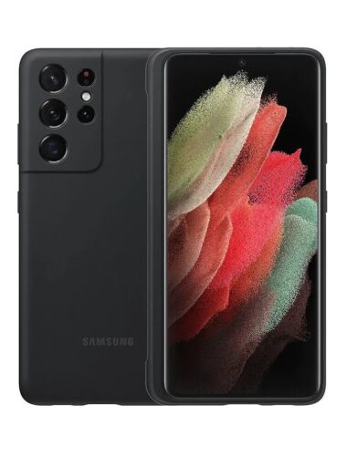 Original Samsung Offizielles Galaxy S21 Ultra 5G Silikon Hülle Case Neu - Bild 1 von 8