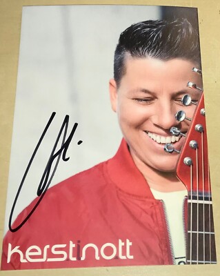 Kerstin Ott Original signierte Autogrammkarte Autogramm Karte AK Musik TV #7