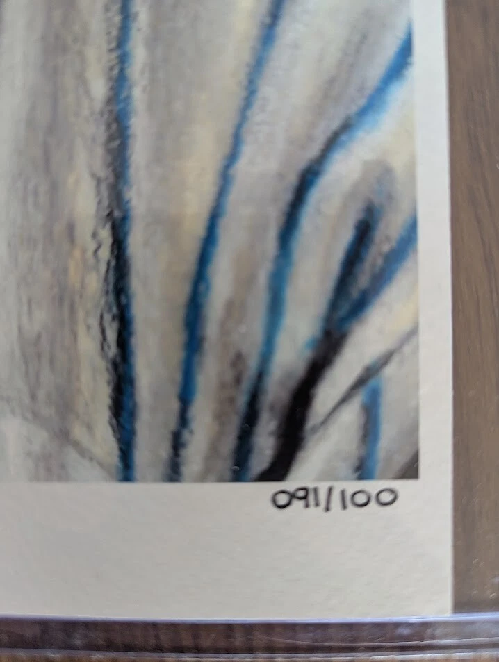 2019 Topps Living Set Baseball 10x14 Fine Art Print Babe Ruth 091/100 Yankees - Image 3 of 3