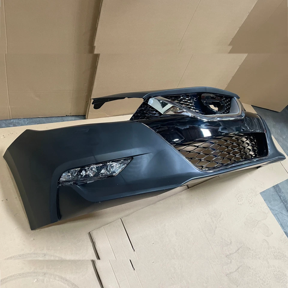 Juego de montaje de fábrica de parrilla de parachoques delantero para Nissan Máxima 2016 2018 solo recogida Foto 4 de 4