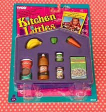 Kitchen Littles Pantry Pak Barbie Size Very Rare Oatmeal, Carrots  Bananas