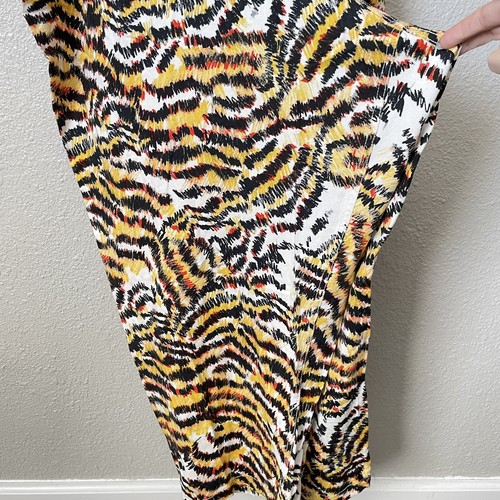 Rachel Comey Target Plus Sz 28W 30W Yellow Tiger Button Up Linen Jumpsuit - Picture 13 of 18