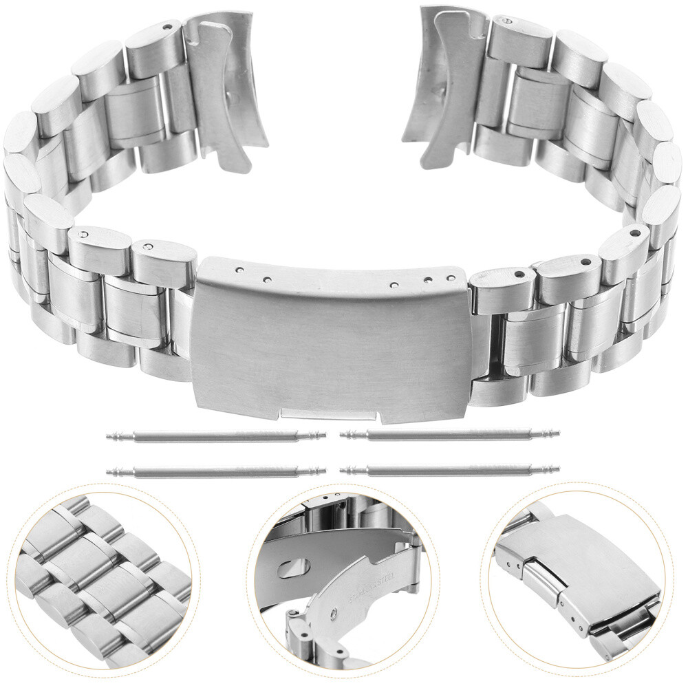 20 Mm Replacement Watch Band Curved End Comfortable Women Man