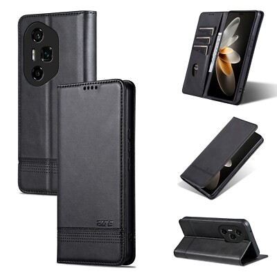 Magnetic Leather Wallet Phone Case for Honor 400 Lite 300 200 100 X9C X9B X6B