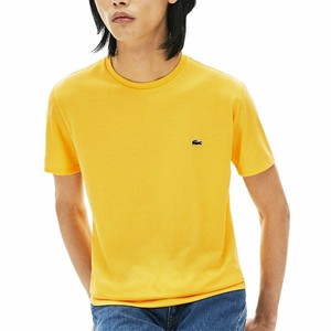 lacoste t shirt yellow