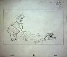 Loopy De Loop 1963 JERRY EISENBERG Hand-Drawn Production Pencil Layout