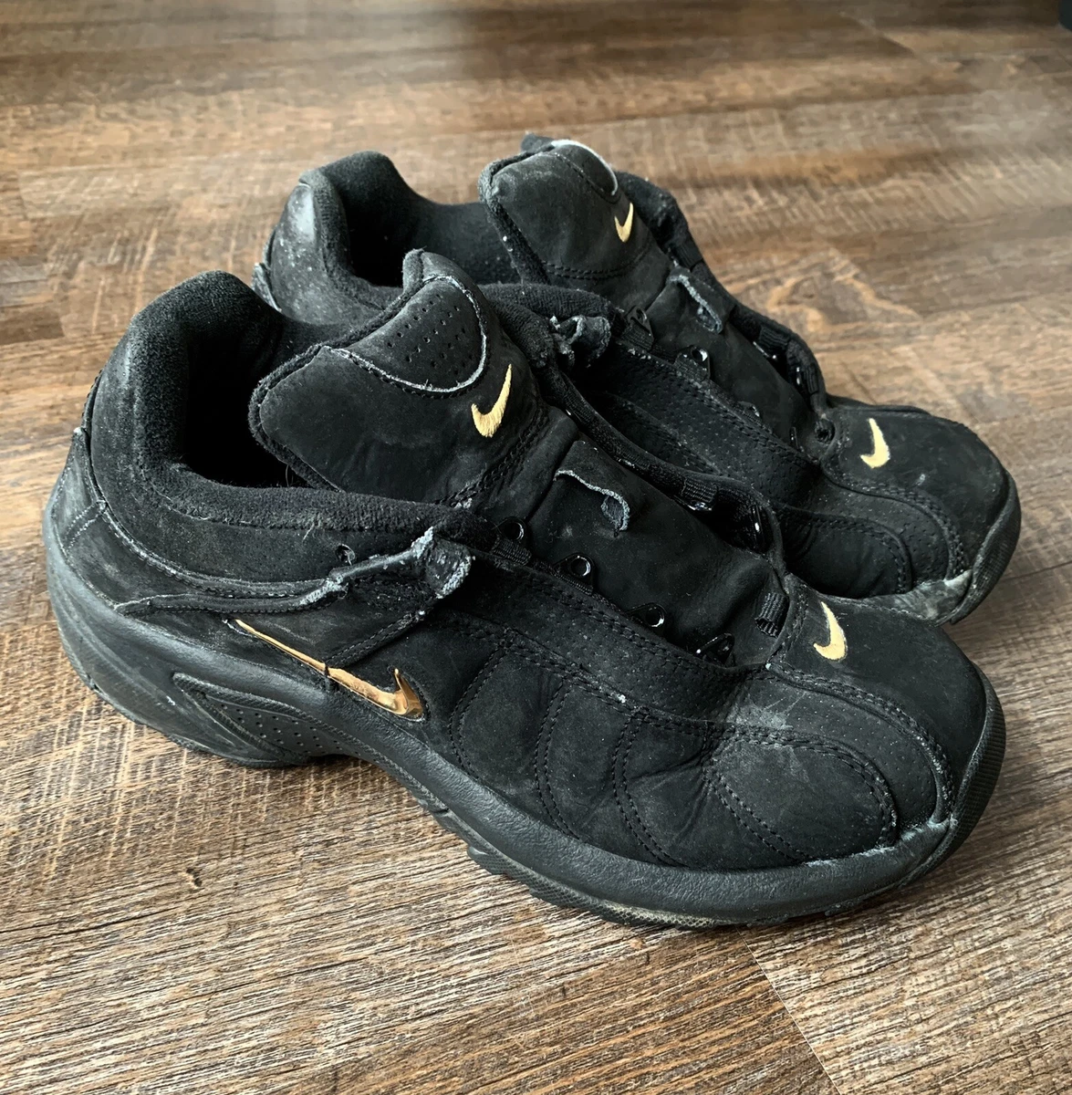 Nike VXT Nubuck \'Black Metallic Gold Men\'s Size 14 Nike VXT Nubuck Black Metallic Gold for Sale | Authenticity  main image 2