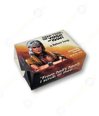 Seife Star Trek The Wash of Khan a Reliant soap, Kernseife Star Trek Khan (TWOK)