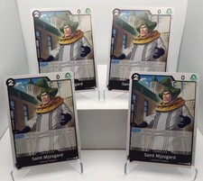 Saint Mjosgard Playset - OP13-092 x4 - Carrying On His Will - One Piece TCG NM