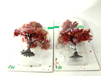 Ashland Tiny Treasures NEW 2 Trees Mini Embellishment 3.5'' Height