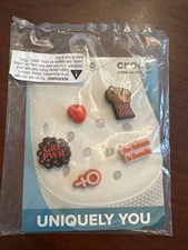 Crocs Uniquely You Unisex GO Girl Power Female Jibbitz Shoe Charms 5-Pack