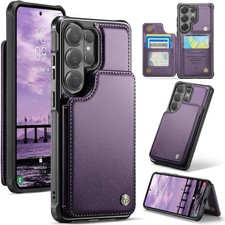Samsung Galaxy S26 Ultra Case, PU Leather Wallet Case with RFID Blocking Slot