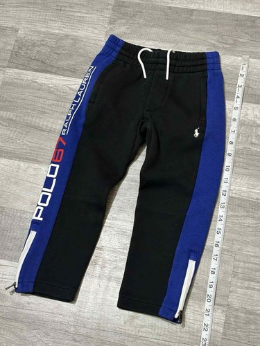 Polo Ralph Lauren Pants Youth Blue Joggers Sweatpants Youth Size 4/4T - Picture 3 of 7