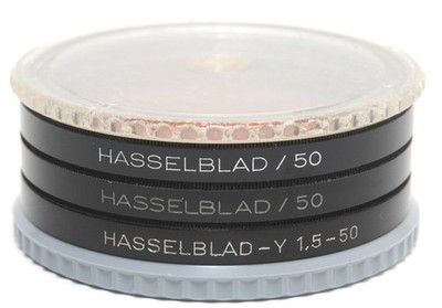 @ Set of 3 x Hasselblad B50 filter mixed