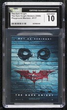 2008 Warner Bros The Dark Knight The Dark Knight Poster #117 CGC 10 Gem Mint