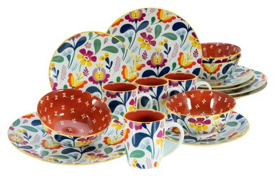 CreaTable Folklore Kombiservice (Bunt)