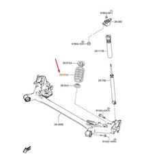 Ressort divers Mazda CX-7