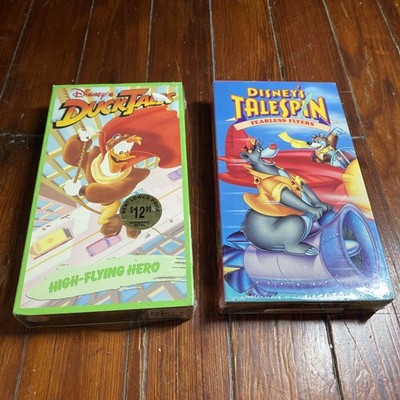 Disney Duck Tales HIGH FLYING HERO Talespin Fearless VHS NEW SEALED