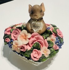 Charming Tails A Mothers Love Lidded Box Fitz & Floyd