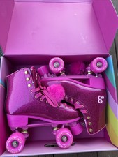 Impala Rollerskates Unisex-Adult Quad Skate Big Kid/Adult Barbie Pink Size 10