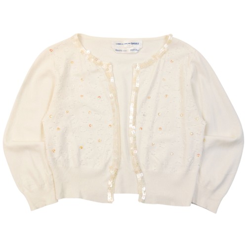 Comme des Garçons, Vintage 2000er Comme Des Garçons Pailletten Strickjacke Damen Größe XS