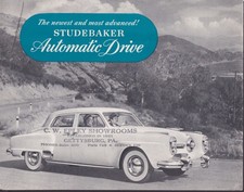1950 Studebaker Automatic Drive sales folder