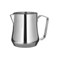 Metallurgica Stainless Steel 25.4 oz / 750 ml Tulip Milk Frothing Steaming Pi...