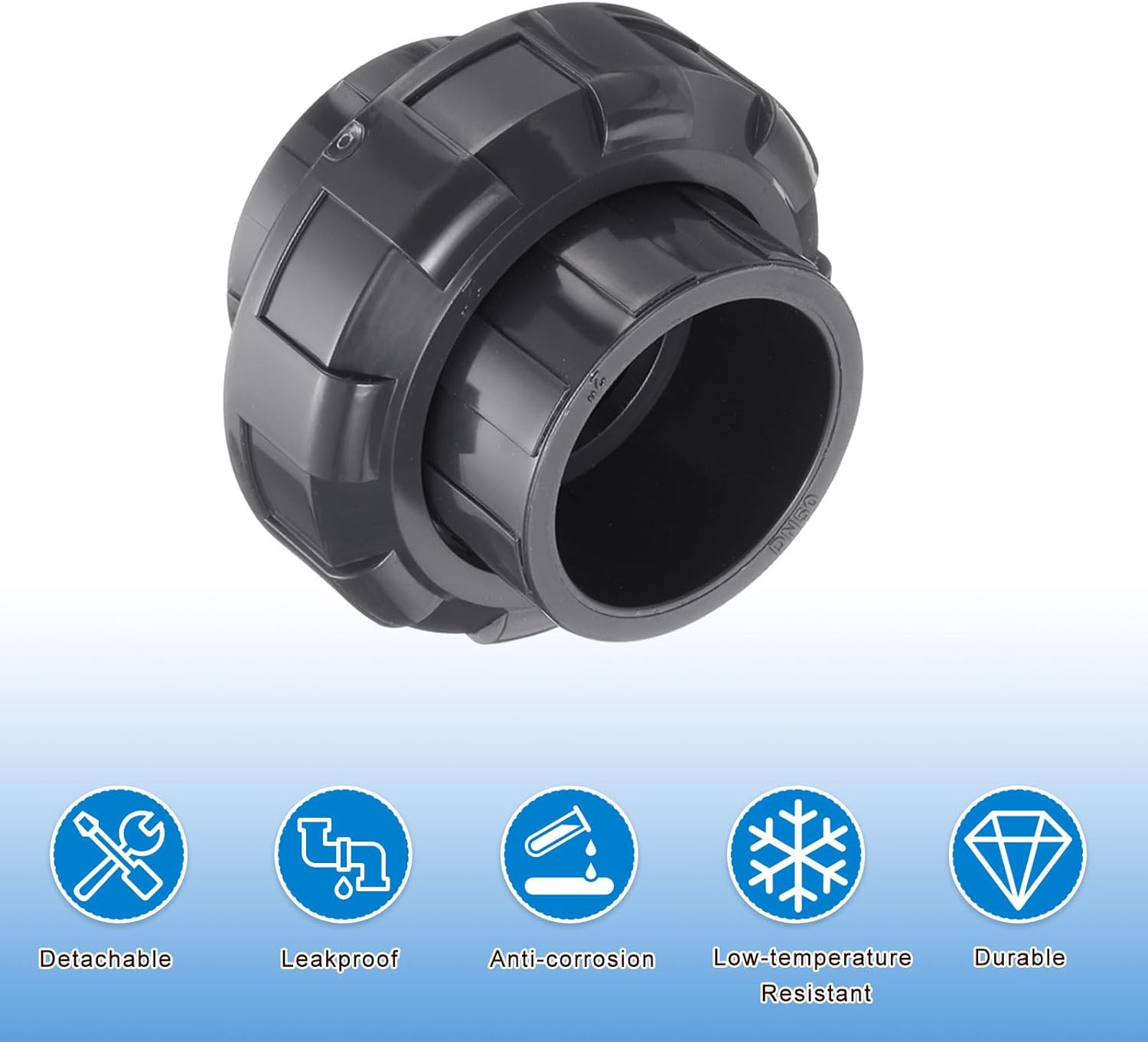 Raccordo Union PVC 2 Pollici - La Scelta Sicura del Tuo Rivenditore - 4